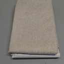 100% Blackout Shield Linen Blackout Curtains for Bedroom 84 Inches Long, Back Tab/Rod Pocket Living Room Drapes, Thermal Insulated Blackout Curtains 2 Panels Set, 50" W x 84" L, Oatmeal