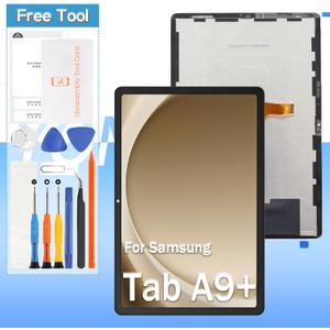 Yondista Screen Replacement for Samsung Galaxy Tab A9+ SM-X210, SM-X215, SM-X216B for Sasmsung Galaxy Tab A9 Plus 11.0"" LCD Display Digitize Assembly Repair Part with Tools, Black
