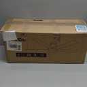 TCL 52" Ceiling Fan with Lights, Black Flush Mount Ceiling Fans with Remote Control, 6 Speeds DC Reversible, Dimmable, Noiseless, Low Profile Ceiling Fans for Bedroom