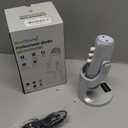 ZealSound USB Microphone,Condenser Computer PC Mic,Plug&Play Gaming Microphones for PS 4&5.Headphone Output&Volume Control,Mic Gain Control,Mute Button Vocal,YouTube Podcast on Mac&Windows(Silver)