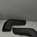 For Toyota Tacoma Bumper End 2016 17 18 19 2020 Driver and Passenger Side Pair/Set | Rear | Paint to Match | Plastic | End Cap | Excludes Holes for Parking Assist Sensors | TO1104133 + TO1105133