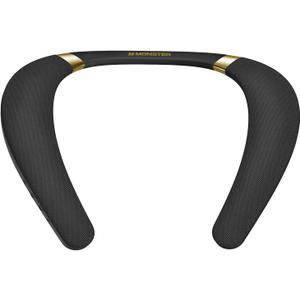 Monster Boomerang Neckband Bluetooth Speaker, Neck Wireless Wearable Speaker with 12H Playtime, True 3D Stereo Sound, Portable Soundwear, IPX7 Waterproof, for Home Sport Outdoor