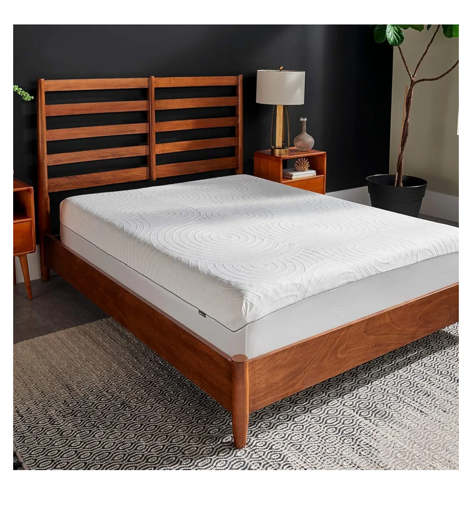 Tempur-Pedic Protect Waterproof Mattress Protector, Queen, White 