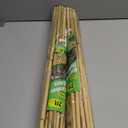 LJAAJSUV 30 Pcs - 24 inches Plant Stakes Natural Garden Bamboo Sticks for Indoor and Outdoor Plants, Plant Support Stakes for Tomatoes, Beans, Potted Plants. X2