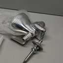 Grain Mill Attachment for KitchenAid Stand With 12 Grind Level, Kitchen Aid Mixer Attachments Wheat Grinder Fit for Wheat, Corn, Oats, Buckwheat, Millet and Other Cereals - New Upgrades (Metal)