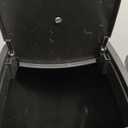 CEROELDA 3 Pack Slim Bathroom Trash Can, 10L/2.6 Gal with Press Top and Pop-up Lid, Plastic Wastebasket for Toilet, Office, Bedroom (Black)