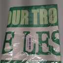 CROWNED BEAUTY St Patricks Day Blessing House Flag 28x40 Inch Double Sided Large Burlap Holiday Clovers Flag for Outside Yard CF1305-40