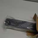 Muzata Aluminum Black Cable Railing Post 36 Inch 36"X2"x2" Level Drilled Surface Mount Cable Railing System Kit Indoor Outdoor Seaside with Paper User Guide PD02 BHAS