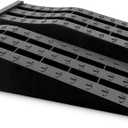 HOXWELL Portable Car Ramps for Oil Changes High Lift, Heavy Duty Low Profile Car Ramps for Jack Support, Vehicle Ramps for Garage, 31.5''x8.1''x4.9'', GVW 10000 LBS, 2PCS