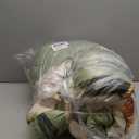 Dobuyly Queen Comforter Set 7 Piece Bed in a Bag, Olive Green Floral Comforter Set with Sheets, Soft Microfiber Botanical Flower Bedding Set for All Season