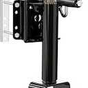 YOMILINK 1500 lbs Trailer Jack with Dual Wheel, Heavy Duty Swivel Boat Jack
