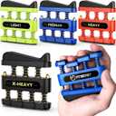 FitBeast Finger Strengthener, Finger Exerciser, Hand Exerciser for Improve Dexterity and Strength in Fingers, Hands, ForearmsGrip Strength Trainer for Musicians, Climbers