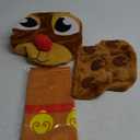 JOYIN 5 Pieces Christmas Theme Bathroom Decoration Set w/Toilet Seat Cover, Rugs, Tank Cover, Toilet Paper Box Cover and Santa Towel for Xmas Indoor Décor, Party Favors (Reindeer)