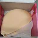 Invisible Sticky Bra Push Up, Reusable Adhesive Bra for Backless Dress, Seamless Silicone Nipple Covers for Women (C Cup, Beige, 2PCS)