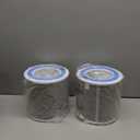 2 Pack HP102 Replacement Filter Compatible with Shark HP102, HP152, HP153, HP102PET, HC452, HP132, HC450, HC451, HC455 Air Puri-fier, True HEPA for 99.97% of Particles, Part #HE1FKPET, HE1FKBAS