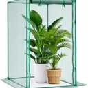 4 x 4 x 6 Ft Crop Cage for Garden Plants – Plant Protection Tent with Zippered Door, Raised Bed Cover & Sturdy Frame – Wind-Resistant Garden Bed Cover for Outdoor Vegetables & Flowers