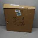 Small Pet Carrier 17"x12"x8.5" with Wheels Airline Approved, Black