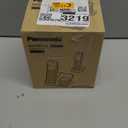 Panasonic Cordless Phone with Answering Machine, Advanced Call Block, Bilingual Caller ID and High-Contrast Display, Expandable System with 2 Handset Cordless Telephones - KX-TGD832M (Metallic Black)