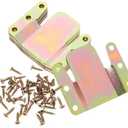 4sets Sectional Couch Connectors Linking Parts for Sofa Stability Easy to Install Suitable for Living Room Office and Exhibition Spaces