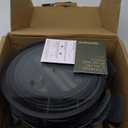 SENSARTE Nonstick Cookware Set Pots and Pans Set Kitchen Non-stick Cooking Set, Dishwasher & Oven Safe, Induction Compatible, Free of Intentionally Added PFOA/PFOS, 15pcs, Black