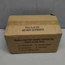 4 Pack Black Door Handles Interior, Passage Door Levers for Hallway&Closet, Interior Closet Door Knobs Heavy Duty Square Non-Locking Handlesets(2.0lb), Reversible for Left&Right Sided Doors