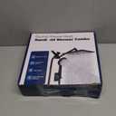 Shower Head,10Rain Shower Head with Handheld Spray Combo with 11'' Angle Adjustable Extension Arm/Flow Regulator/Shower System,High Pressure Rainfall Shower Head Clean Bathroom,Matt Black