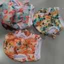 Washable Dog Diapers Female 3 Pack Reusable Highly Absorbent Doggie Diapers, Flexible Doggy Diapers Female Durable Leak-Proof Diapers for Dog Period Heat Incontinence Potty Training, Medium