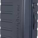 SwissGear 7366 Hardside Expandable Luggage with Spinner Wheels, Navy, Checked-Large 27-Inch