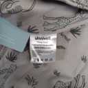 Unnivoll Baby Sleep Sack 12-18 Months 100% Cotton Long Sleeve Wearable Blanket Baby Sleep Bag with 2-Way Zipper 2 Pack 0.5 Tog Sleeping Sack for Newborn Infant Apricot Gray Elephant