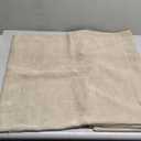 EMEMA Decorative Linen Throw Pillow Covers 24x24 Inch Natural Beige Boho Farmhouse Neutral Couch Throw Pillows for Bed Pack of 2 Accent Pillowcase Modern Sofa Cushion Livingroom Home