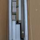 ChooChoo Narrow Farmhouse Console Table, Chic Accent Sofa Table, Entryway Table, Soft White (11.8"D x 39.3"W x 31.4"H)