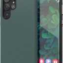Crave for Galaxy S22 Ultra Case, Shockproof Protection Dual Layer Case for Samsung Galaxy S22 Ultra 5G (6.8 inch) - Forest Green.