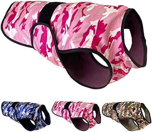 LUCOLOVE Dog Cooling Vest - 2-Layer Cooling with Soft Microfiber Fabric - Lightweight, Adjustable and Comfortable - UV Protection for Small to Large Dogs - Relief in Hot Weather (Pink, Medium) LUCOLOVE Dog Cooling Vest - 2-Layer Cooling with Soft Microfiber Fabric - Lightweight, Adjustable and Comfortable - UV Protection for Small to Large Dogs - Relief in Hot Weather (Pink, Medium)