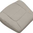SecosAutoparts Ivory Tan Front Driver side Bottom & Driver side Top Microfiber Leather Replacement Seat Cover Compatible with Lexus LX 470 4x4 AWD 4WD 1998 1999 2000 2001 2002 2003 2004 2005 2006 2007