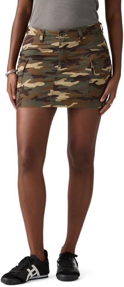 Levi's Women's Mini Cargo (Brown) 34