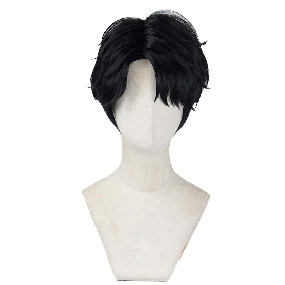 Black Kp Group Dance Wig Halloween Costume Hair Cover for Parties Stage Performances（Black）