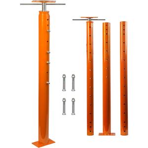 54"-155" Pole House Jack Post - Heavy Duty House Floor Jacks Deck Support