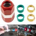 800-640 Line Splice Connector Splicer Coupler For 5/8'' Aluminum Lines, A/C Air Conditioning Repair Splice Connector (For 5/8'' Aluminum Lines)