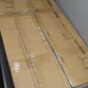 Agilestic 59 Inch L Shaped Standing Desk Adjustable Height, Electric Corner Standing Desk, Sit Stand Computer Table with Splice Board, White