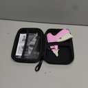 Mini Stitch Gun for Clothes - Quick Clothing Fixer - Handheld Fine Stitch Gun - Micro Tagging Gun Kit Includes 1000 Black Fasteners & 1000 White Fasteners, 6 Needle and Hard Case (Pink)