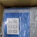 COZYLOOM Modern Striped Farmhouse Rug - 9x12, Grey, Washable, Non Slip, Stain Resistant, Suitable for Living Room, Bedroom, Dining Room, Office, Classroom