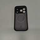 Miracase Magnetic for iPhone 17 Pro Case, Compatible with MagSafe, Integrated Silicone Camera Control Cover, 3.0mm Thicken Shockproof Drop Protection Phone Case for 17 Pro,Black