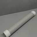 Blooming Wall:Peel and Stick Textured Wallpaper Non-Woven Classic Plain Stripe Moonlight Forest Grey Wallpaper Wallcovering in Livingroom Bedroom, 34.2 Square feet/roll, Size: 17.7"x236"