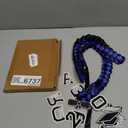 Graduation Leis 2026, Class of 2026 Grad Ribbon Leis with Pins, Grad Necklace Handmade Braided Necklace, Graduation Gifts for Women and Men (Black & Blue)