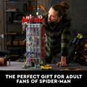 LEGO Marvel Spider-Man Daily Bugle Building Sets for Adults - Display as Office or Book Shelf Decor - Gifts for Christmas - 25 Minifigures - 76178