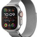 Original Stainless Steel Milanese Loop Compatible with Apple Watch Band 38mm 40mm 41mm 42mm 44mm 45mm 46mm 49mm, Magnetic Clasp Band for iWatch Series 11 10 9 8 7 6 5 4, SE 3 2 1 Ultra3 2, Women & Men
