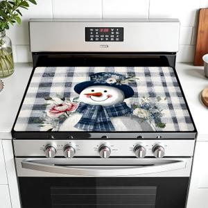 Stove Cover for Electric Stove: 28''20'' Foldable Top Protector Cover Anti-Slip Coating Expands Usable Space, Suitable for Kitchen (AAI-JC0154)