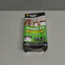 Duck MAX Strength Window Insulation Kit, Winter Window Seal Kit Fits up to 5 Windows, Heavy Duty Shrink Film Cuts to Size for Easy Indoor Installation, Window Tape Included, 62 In. x 210 In., Clear