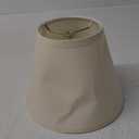 Aspen Creative 32426 Transitional Hardback Empire Shape Spider Construction Lamp Shade in Beige, 9" wide (5" x 9" x 7")