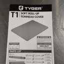 Tyger Auto T1 Soft Roll-up Truck Bed Tonneau Cover Compatible with 2017-2026 Ford F-250 F-350 Super Duty | 6.75' (82") Bed | TG-BC1F9127